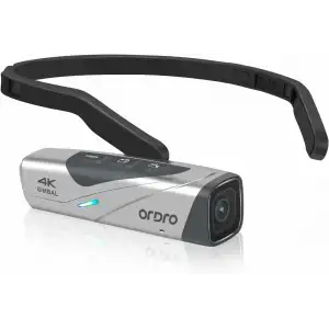 ORDRO EP8 Giyilebilir Video Kamera Eller Serbest POV Yakalama Ultra HD 4K
