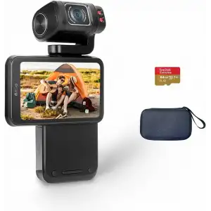 ORDRO Kamera 5K 56MP Video Kamera WiFi IR Gece Görüşlü Vlogging Kamera