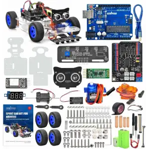 OSOYOO Robot Rc Akıllı Araba DIY Kiti İnşa Edilecek