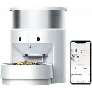 PETKİT Otomatik Paslanmaz Çelik Köpek Kedi Yemliği 3L