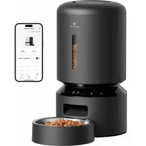 PETLIBRO Otomatik Kedi Maması Dispenseri, 5G WiFi - Siyah