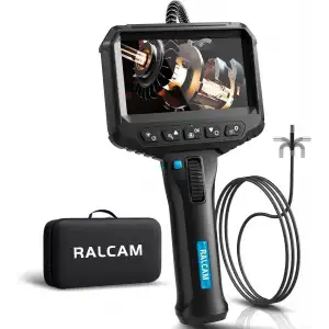 Ralcam 210° Eklemli Boroskop Endoskop Kamerası 4.3 Inc - 6.2mm - 1m Kablo