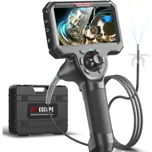 Ralcam 360° Hareketli Boroskop Kamera 4 Yönlü Kumanda, 5 Inc Ekran - 6mm, 1m Kablo