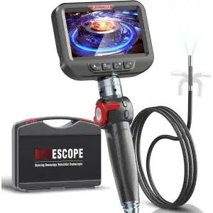 Ralcam 4.3 Inc LCD Ekran, 8.5mm Eklemli Borescope Muayene Kamerası - 1m