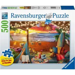 Ravensburger Cosy Cabana 500 PC Yapboz Büyük Format - 16795