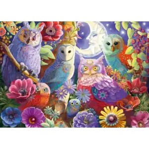 Ravensburger Gece Kuşu Hoot 300 Parça Puzzle - 17466 -