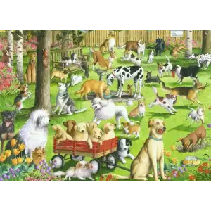 Ravensburger Köpek Parkında Büyük Format 500 Parça Yapboz