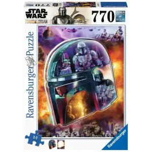 Ravensburger Star Wars The Mandalorian: Helmet 770 Parça Puzzle