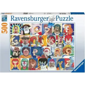Ravensburger Yazı Tipleri 500 Parça Yapboz - 16830