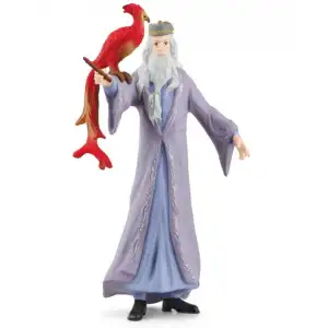 Schleich Wizarding World of Harry Potter: Albus Dumbledore Fawkes Figür