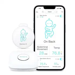 Sense-U Smart Baby Karın Hareket Monitörü 3 Bebek Karnını Takip Eder