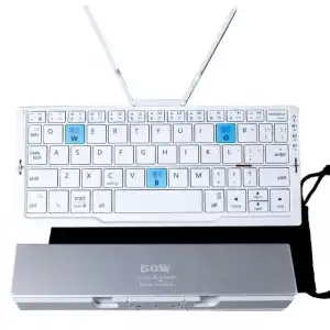 SIKAI CASE Manyetik Standlı Katlanabilir Bluetooth Klavye