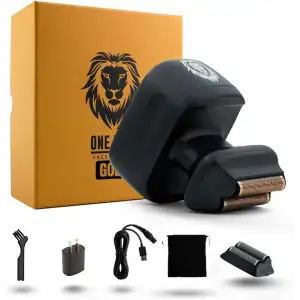Skull Shaver One Lion Gold Pro Folyo Tıraş Makinesi - Paslanmaz Çelik