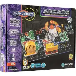 Snap Circuits “Arcade”, Elektronik Keşif Seti, 8+ Yaş İçin STEM Aktiviteleri