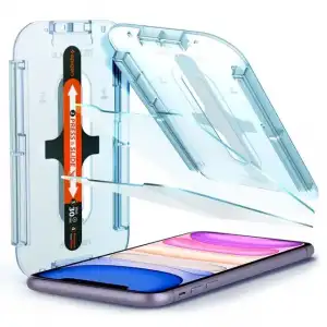 Spigen Tempered Cam Ekran Koruyucu iPhone 11 / XR