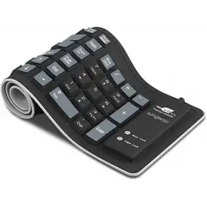 sungwoo Katlanabilir Silikon Kablolu Klavye