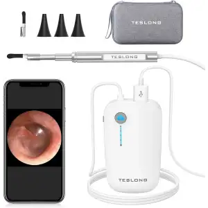 Teslong Dijital Otoskop - Kulak Kiri Gidericili 720p HD