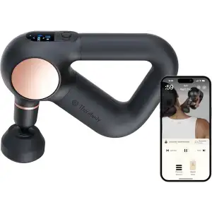 TheraGun Sense - Boyun, Sırt, Bacak, Diz ve Omuz Masaj Tabancası - Siyah