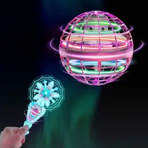 Tikduck Uçan Küre Topu ve Sihirli Değnek - Pembe