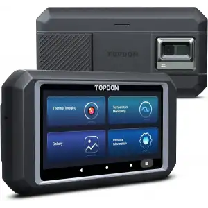 TOPDON TC003 Termal Kamera, 256x192 IR Yüksek Çözünürlüklü Çift Kamera