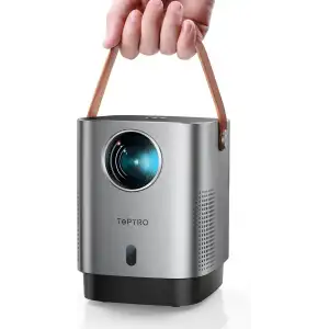 Toptro TR23 Mini Projektör 1080P, 15000 Lümen, 4D/4P Keystone ve Zoom Desteği