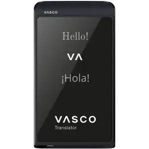 Vasco Translator Q1 - AI Ses Klonlama Dil Çeviri Cihazı - 113 Dil Ücretsiz Süresiz İnternet - Siyah