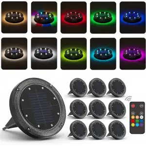 Viodaim Güneş Enerjili 10m Uzun Mesafe Uzaktan Kumandalı - 10 Adet