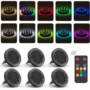 Viodaim Güneş Enerjili 10m Uzun Mesafe Uzaktan Kumandalı - 6 Adet