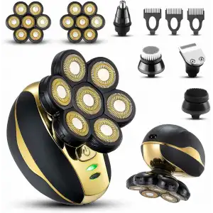 VOTMONI Kel Erkekler 7D Elektrikli Kafa Tıraş Makinesi