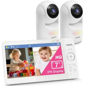 VTech Kamera ve Ses Özellikli, Pan Tilt Zoom - 7 Inc IPS Ekran - 2 Kamera