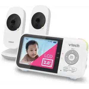 VTech VM819-2 Video Bebek Monitörü - 19 Saat Pil Ömrü - 2 Kamera
