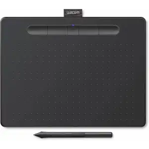 Wacom Intuos Orta Boy Bluetooth Grafik Çizim Tableti - Siyah