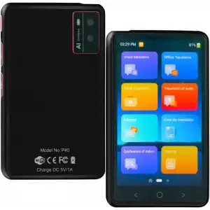 Winonela İki Yönlü Cepte Dil Tercüman Cihazı, Gerçek Zamanlı, 138