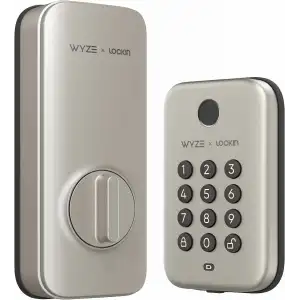 Wyze Bluetooth Parmak İzi Sürgü Kilidi, Tuş Takımlı, IPX5 Dayanıklı