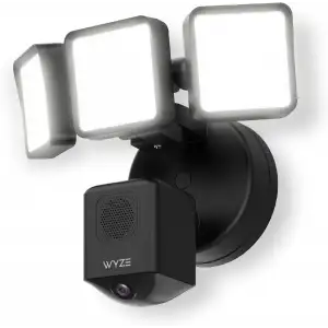 Wyze Floodlight Camera Pro, 2K HD Dış Mekan Güvenlik Kamerası - Siyah