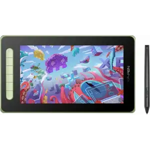 XP-Pen Artist 10 2.Gen, Bilgisayar Grafik Çizim Tableti - 10 Inc - Yeşil