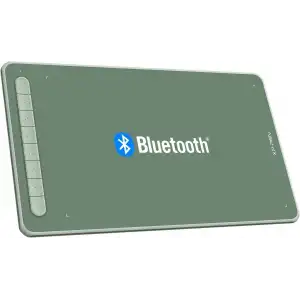XP-Pen Deco LW Bluetooth Kablosuz Grafik Çizim Tableti 10x6  - Yeşil