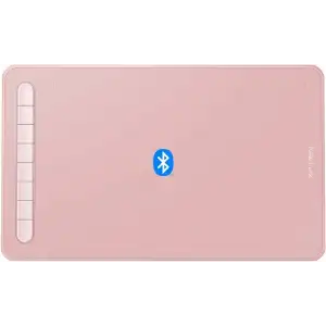 XP-Pen Deco MW Bluetooth Kablosuz Grafik Çizim Tableti 8x5 - Pembe