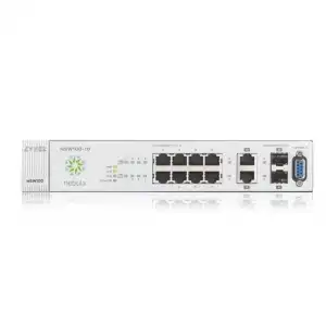 Zyxel Nebula Bulut Switch 8 Port Gigabit + 2 Dual (GBE RJ-45/SFP)
