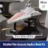 4D Build Star Wars Venator-Sınıfı Yıldız Destroyeri Kart Model Seti 288 Adet