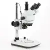 AmScope 7X-45X Çift Aydınlatmalı Stereo Mikroskop - (SMDG-2T-6WB)