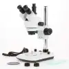 AmScope 7X-45X Çift Aydınlatmalı Stereo Mikroskop - (SMDG-2T-6WB)