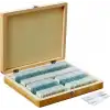 AmScope PS100A Hazır Mikroskop 100 Adet Slayt Seti