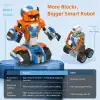 Apitor Robot X 12si 1 arada STEM Robot Oyuncak Yapım Seti, Programlanabilir, App