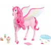Barbie Bebek Pegasus Pembe Kanatlı At Oyuncak