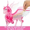 Barbie Bebek Pegasus Pembe Kanatlı At Oyuncak