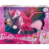 Barbie Bebek Pegasus Pembe Kanatlı At Oyuncak