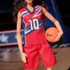 Barbie İmza Bebeği Sue Bird 10 Numaralı Üniforması ile