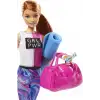 Barbie Kızıl Saçlı Fitness Bebeği