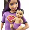 Barbie Skipper Bebek Bakıcıları Bebek ve Aksesuar Seti